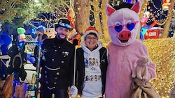 Viel Glück für das neue Jahr! Auch der Rauchfangkehrer und das Glücksschwein schauten bei ...