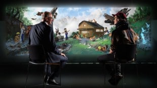 LH Mattle bietet Tiroler Kulturszene zum Jahreswechsel Bühne: Gespräch mit Künstler Alwin Hecher ...