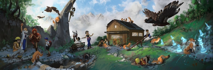 Hechers Tirol-Panorama: Der schlaue Fuchs als Leitmotiv