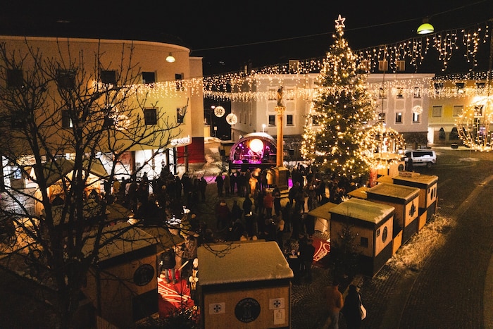 Der Dreikönigsmarkt in Lienz.