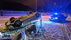 Der Lenker floh von der Unfallstelle.