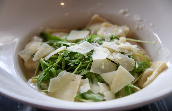 Kreibichs Wahl: vegetarische Ravioli.