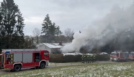 Bei EInsatz in Garsten gab es ein Todesopfer zu beklagen