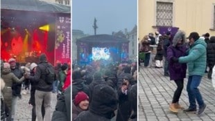 An insgesamt acht Orten in der Innenstadt und auf dem Riesenradplatz gibt es in der ...