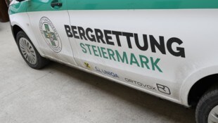 Unter anderem waren neun Einsatzkräfte der Bergrettung Steiermark im Einsatz.