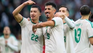 Großer Jubel bei Algerien