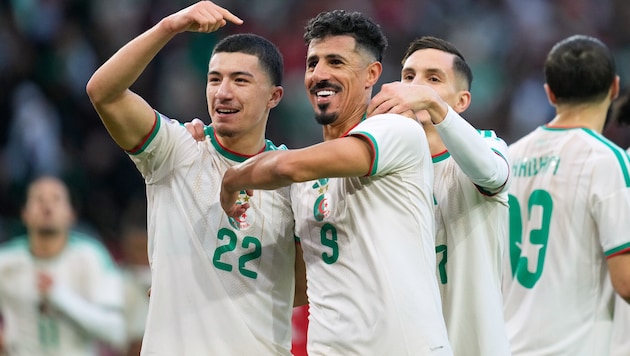 Großer Jubel bei Algerien