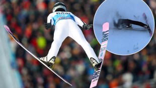 Artti Aigro stürzte in Garmisch-Partenkirchen.