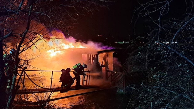 Die Berufsfeuerwehr Wien musste heuer zu Silvester 389 Mal ausrücken.