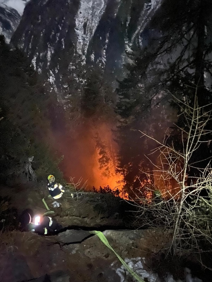 Das steile Gelände stellte eine besondere Herausforderung dar.