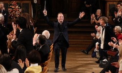 Souveräner Showmaster und Charmeur: Yannick Nézet-Séguin dirigierte den Radetzkymarsch im ...