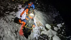 16 Bergretter waren in der Silvesternacht im Einsatz.