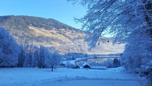 Frostig ist es zwar, doch Schnee liegt kaum. 