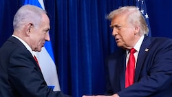 US-Präsident Donald Trump (rechts) hat wenig Verständnis für Israels Vorgehen im Libanon.
