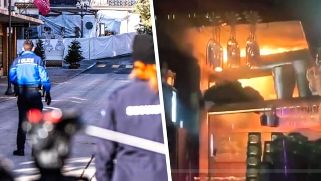 Das Unglück ereignete sich in einer Bar in Crans-Montana.