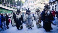 Auch die Schiachperchten, in Gastein „Kramperl“ genannt, dürfen nicht fehlen. 