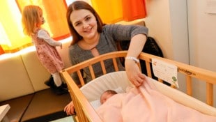 Die 28-jährige Jalila Pajalic ist überglücklich über ihr Neujahrsbaby. Dzeneta wog bei ihrer ...