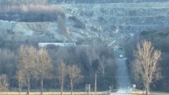 Untersucht wurden Staubablagerungen rund um den Steinbruch Badersdorf.