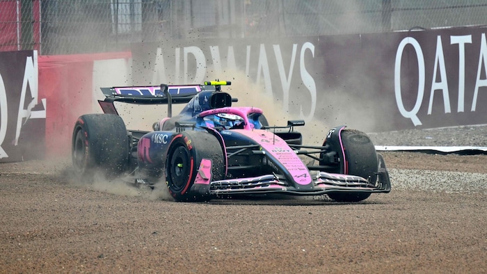 Ein Sinnbild der Saison 2025 für Alpine ...