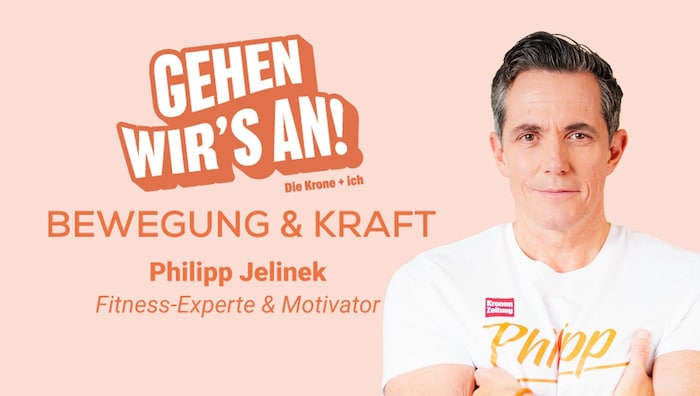 Philipp Jelinek steuert seine Expertise zur großen „Krone“-Gesundheitsinitiative „Gehen wir‘s ...