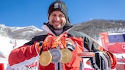Johannes Strolz war 2022 mit zweimal Gold und einmal Silber der große ÖOC-Abräumer in Peking.