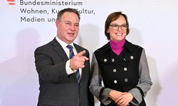 Babler und Hammerschmid bei der Präsentation