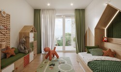 Der Schuss traf ein Kinderzimmerfenster, indem ein fünfjähriges Mädchen schlief. Es wurde ...