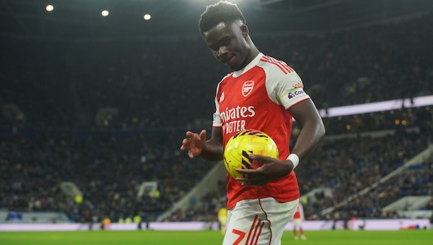 Arsenals Bukayo Saka