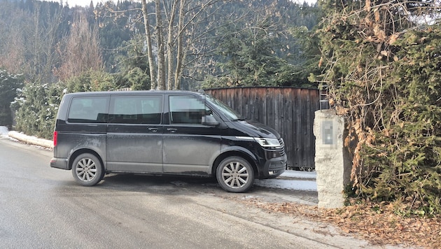 Wife Fiona is believed to have personally collected her husband Karl-Heinz Grasser from house ...