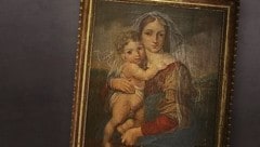 Dieses Gemälde wurde aus der Pfarrkirche Peggau gestohlen. 