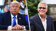 US-Präsident Donald Trump und Schauspieler George Clooney liefern sich derzeit einen ...