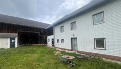 Auf diesem landwirtschaftlichen Anwesen war es zum Schusswechsel gekommen