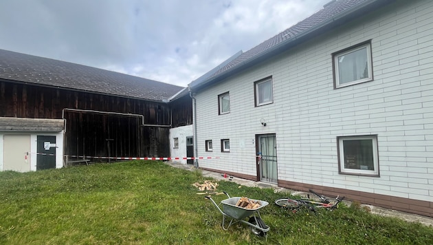 Auf diesem landwirtschaftlichen Anwesen war es zum Schusswechsel gekommen