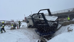 Die Bergearbeiten waren sehr aufwendig.