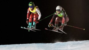 Sonja Gigler (l.) konnte bei ihrem Comeback in einzelnen Abschnitte schon wieder aufzeigen.