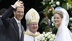 Prinzessin Marie Caroline bei ihrer Hochzeit am 30. August 2025