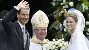 Prinzessin Marie Caroline bei ihrer Hochzeit am 30. August 2025