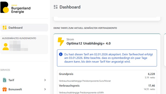 Am 2. Jänner konnte man online wieder umsteigen.