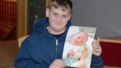 Luis und Luis: Das Neujahrsbaby von 2015 einst und jetzt