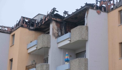 Die Häuser müssen von Grund auf saniert werden.