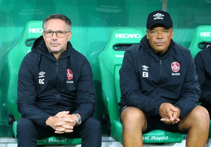 Eric Orie (r.) begleitete Damir Canadi als Co-Trainer auch zum 1. FC Nürnberg.