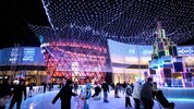 Trotz Krieg hohe Frequenz im Respublika Park in der ukrainischen Hauptstadt Kiew