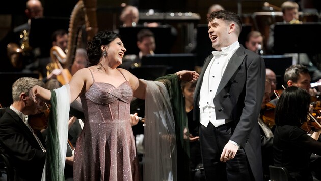 Corina Koller und Ted Black sangen zum Schluss „O sole mio“