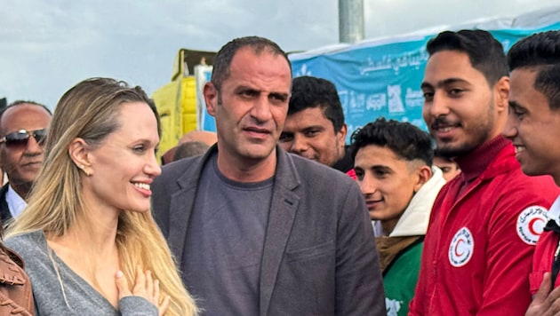 US-Schauspielerin Jolie ist nach Ägypten gereist.