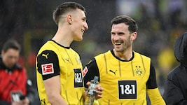 Pascal Groß (r.) verlässt den BVB.