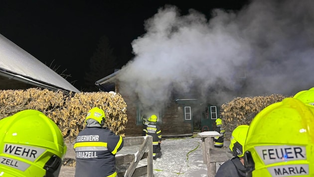 Die Feuerwehr konnte Schlimmeres verhindern.