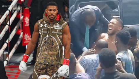 Anthony Joshua war bei einem Autounfall verletzt worden.
