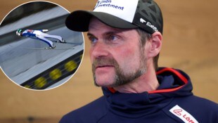 Andreas Widhölzl (re.) äußert sich zur doppelten Disqualifikation von Timi Zajc.