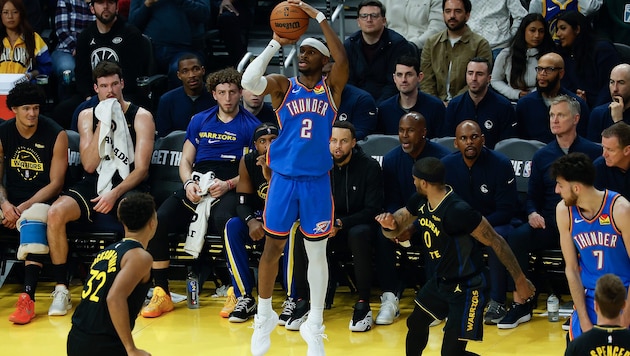 Shai Gilgeous-Alexander spielte groß auf.