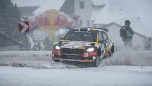 Michael Lengauer im Kampf mit der Strecke.